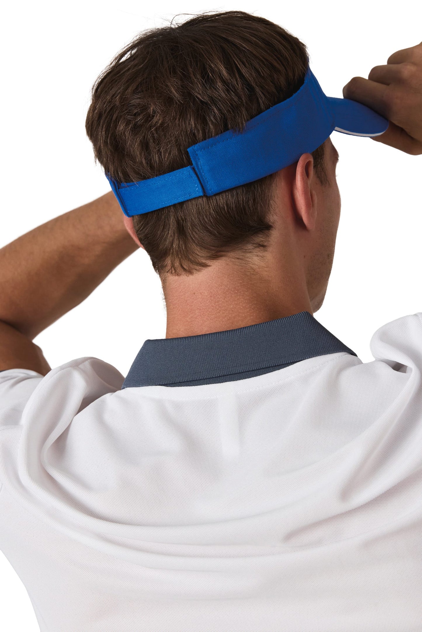 Visera deportiva de algodón
