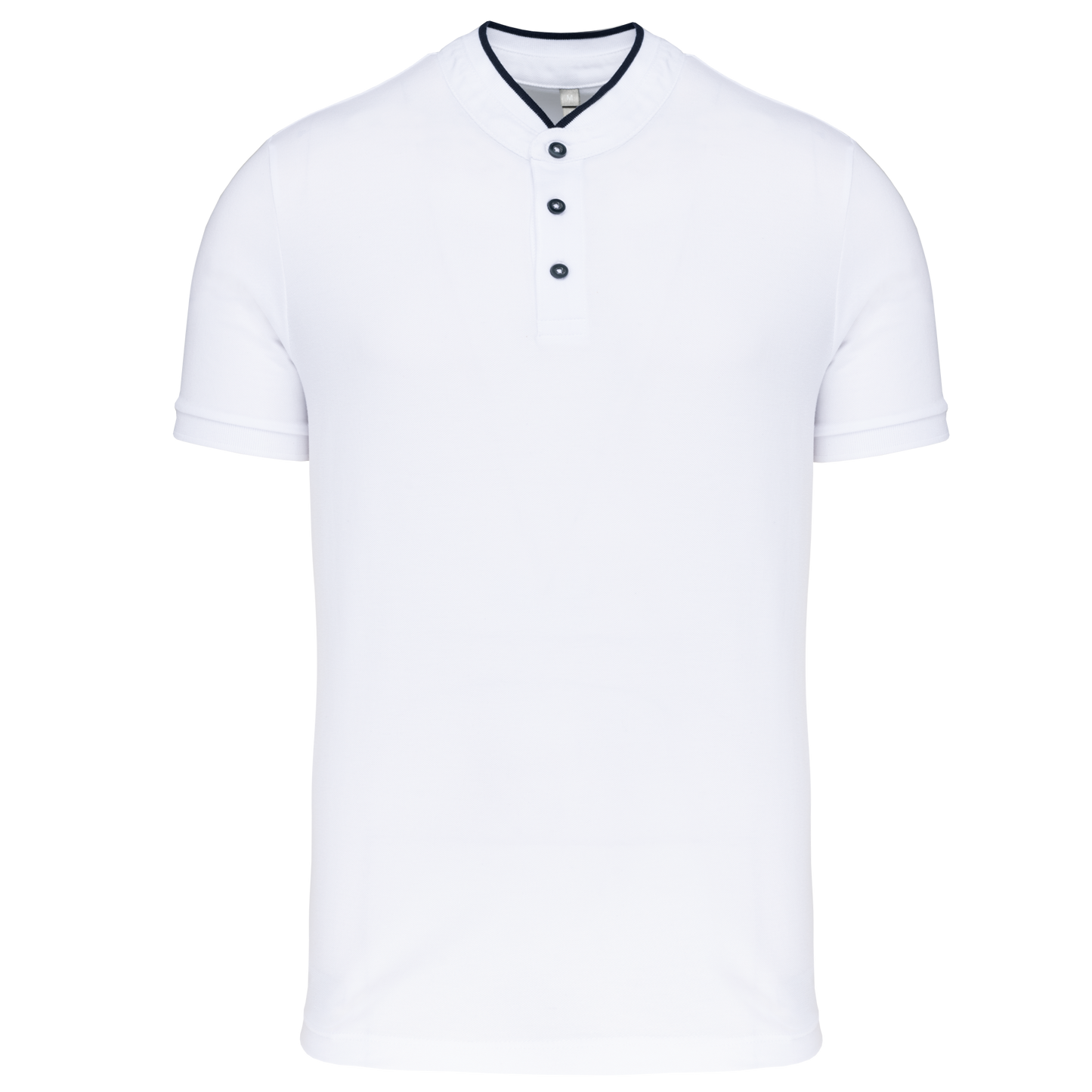 Polo con cuello mao manga corta hombre - k223