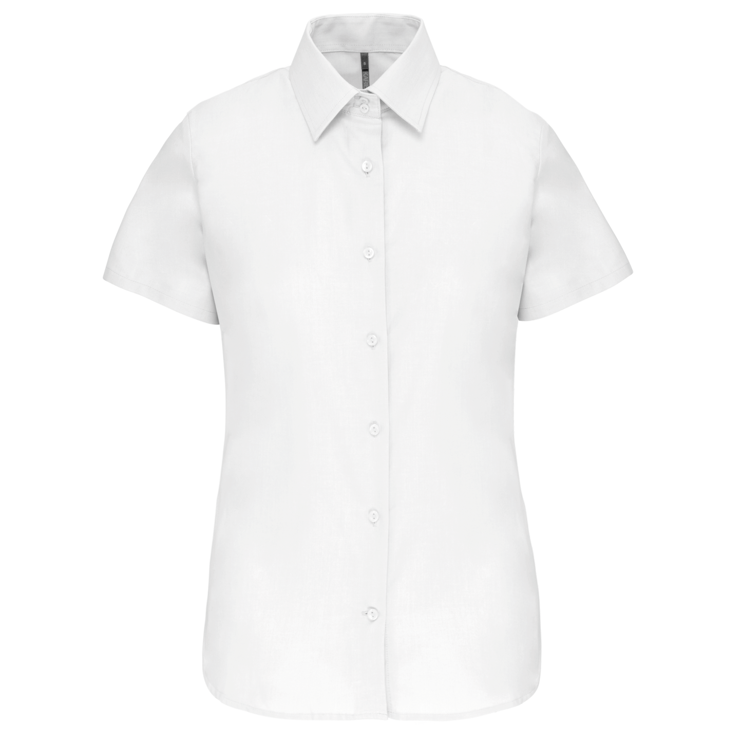 CAMISA OXFORD MANGA CORTA MUJER - K536