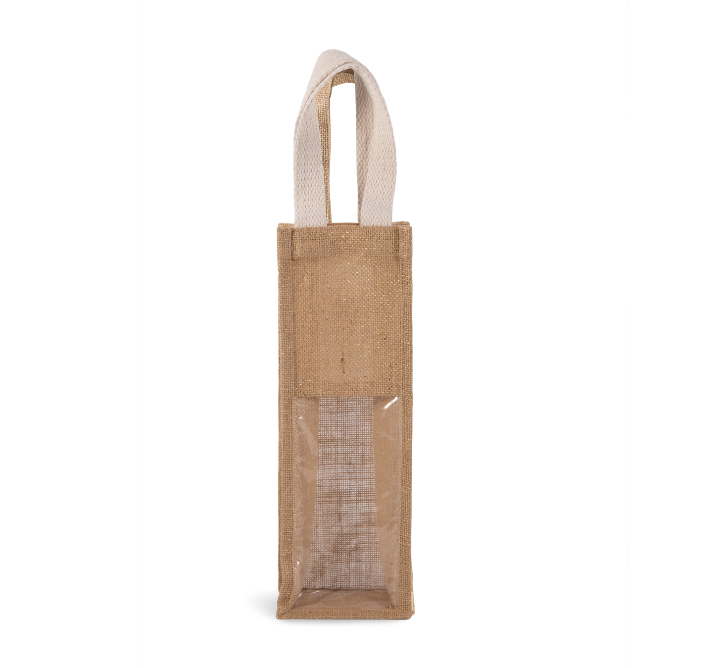 Bolsa de yute para botella