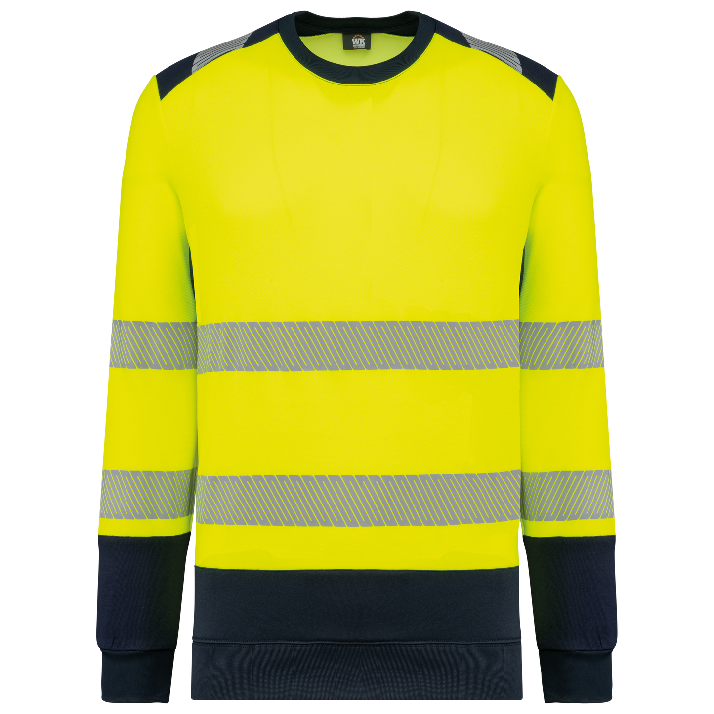 Sudadera de seguridad reciclada cuello redondo unisex - wk420