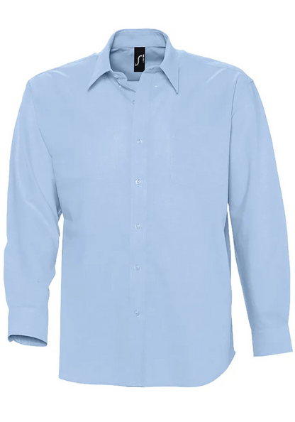 Camisa Oxford Hombre Premium – Corte Recto, Personalizable