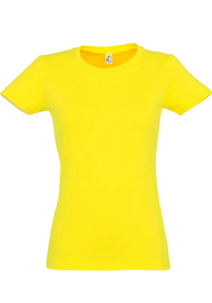 Camiseta Básica Mujer Premium 190g – Personalizable para Empresas