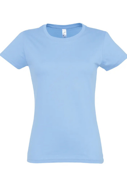 Camiseta Básica Mujer Premium 190g – Personalizable para Empresas