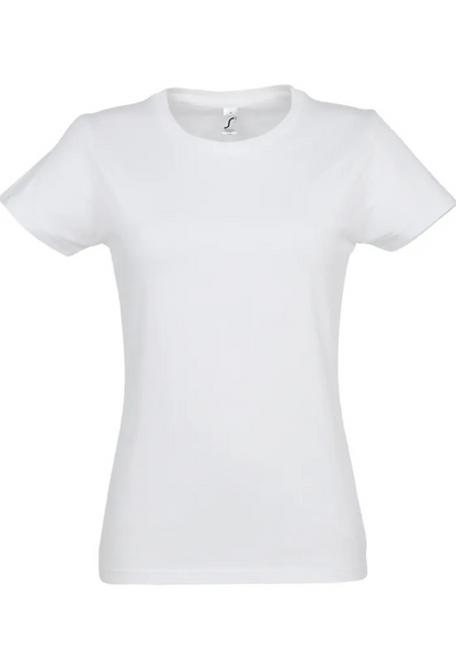 Camiseta Básica Mujer Premium 190g – Personalizable para Empresas