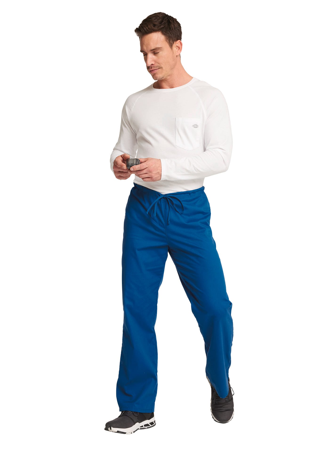 Pantalón con cordón y tiro estándar unisex