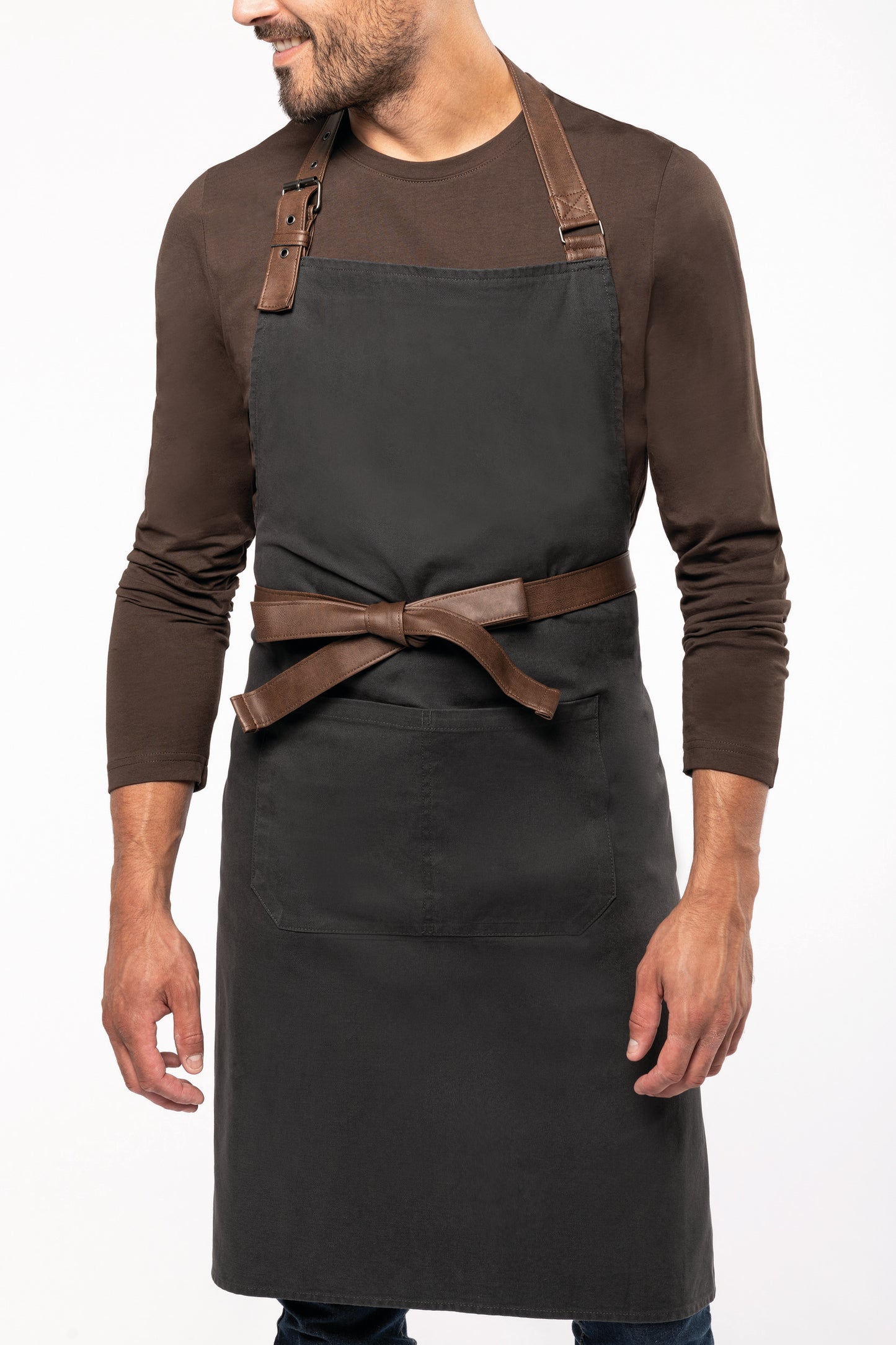 Delantal con peto - Algodón Vintage