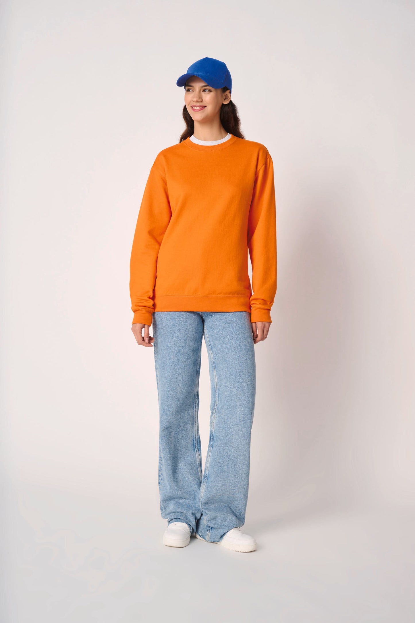 Sudadera cuello redondo unisex