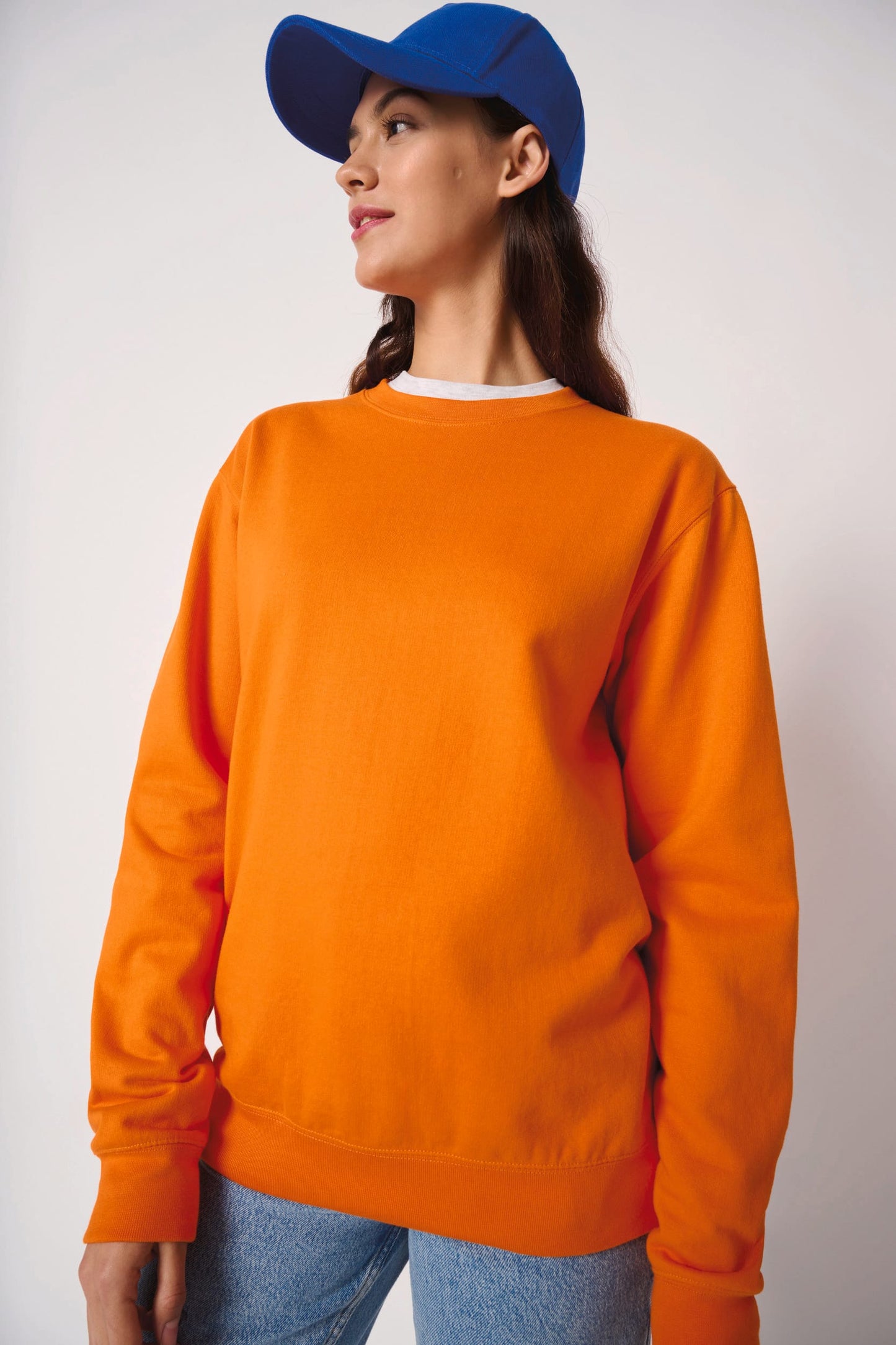 Sudadera cuello redondo unisex