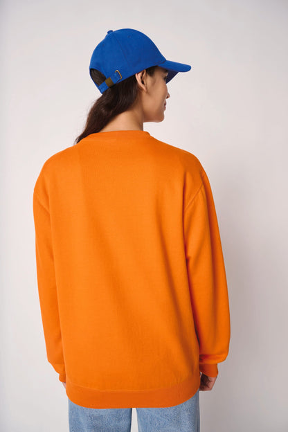 Sudadera cuello redondo unisex