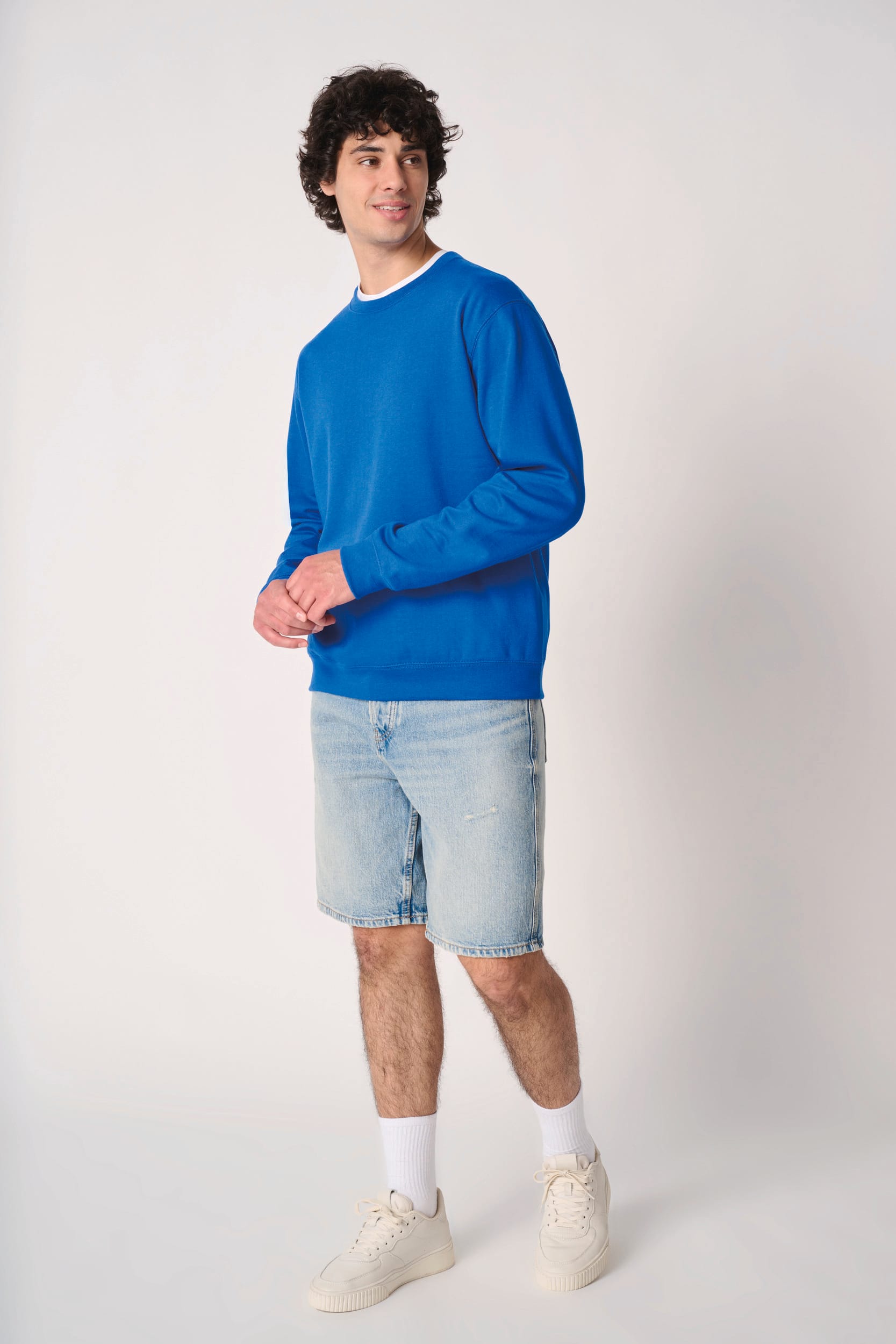 Sudadera cuello redondo unisex