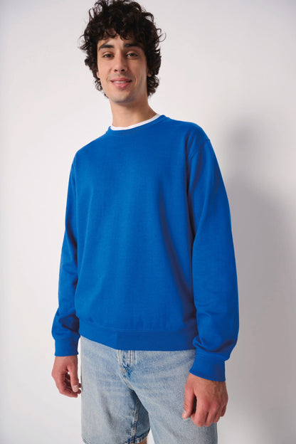 Sudadera cuello redondo unisex