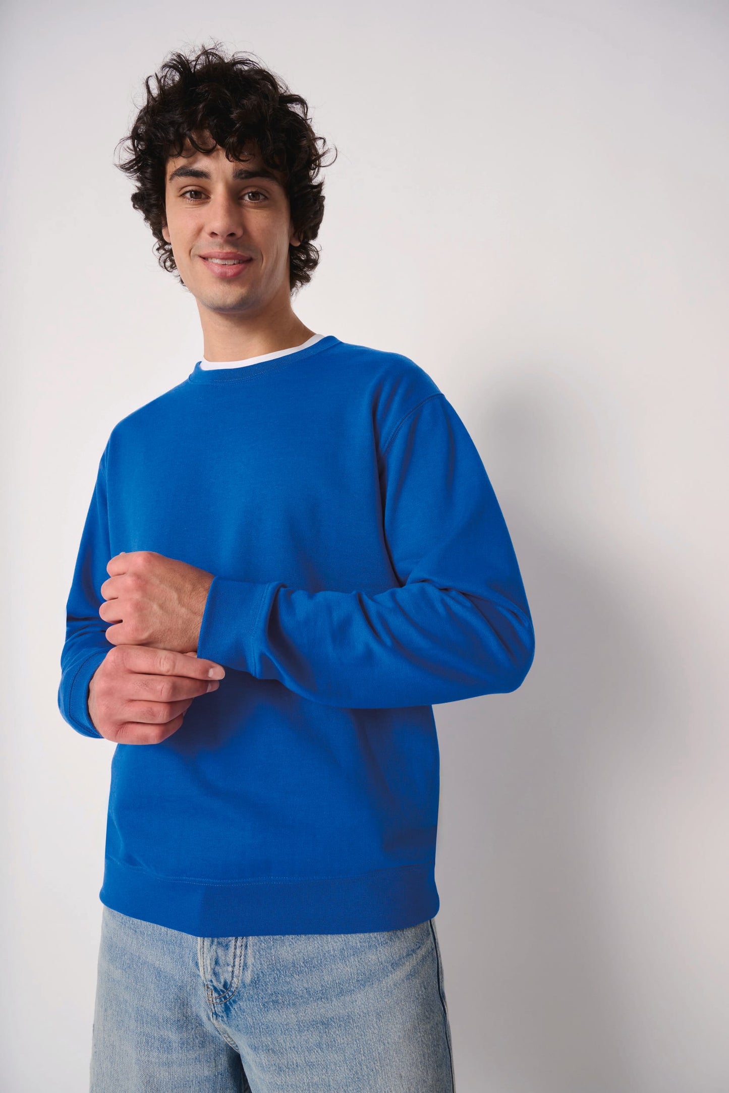 Sudadera cuello redondo unisex