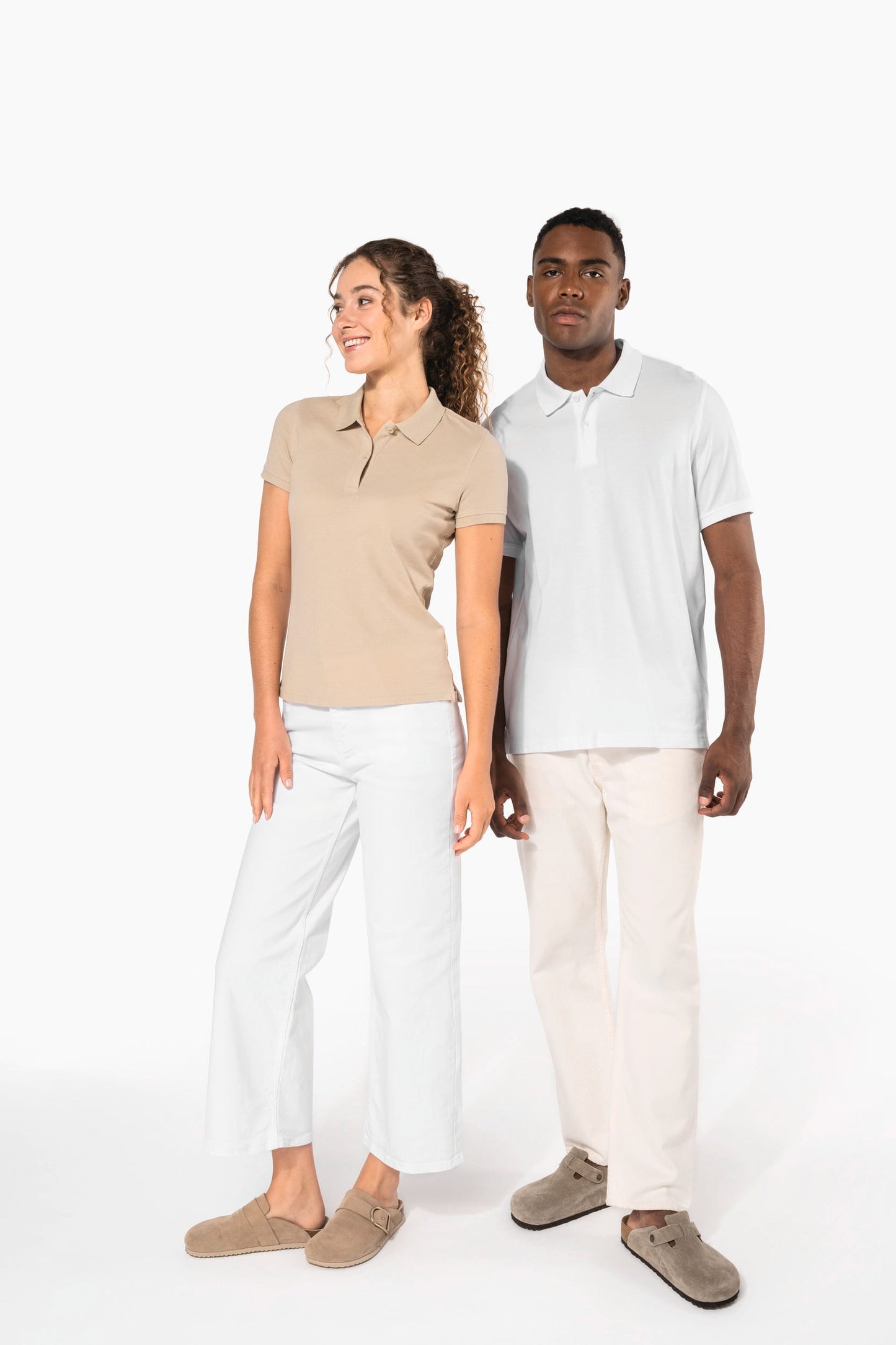 Polo piqué Bio180 mujer