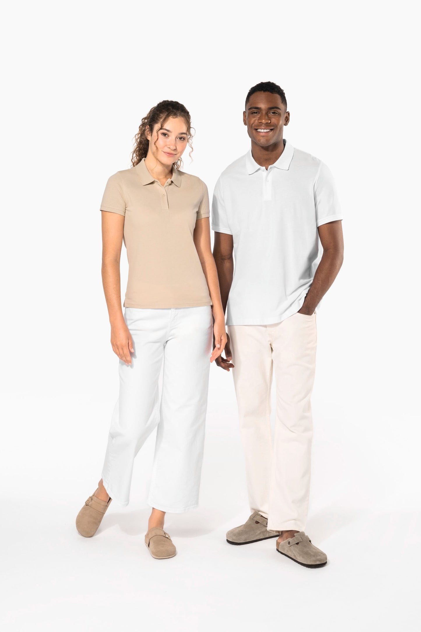 Polo piqué Bio180 mujer