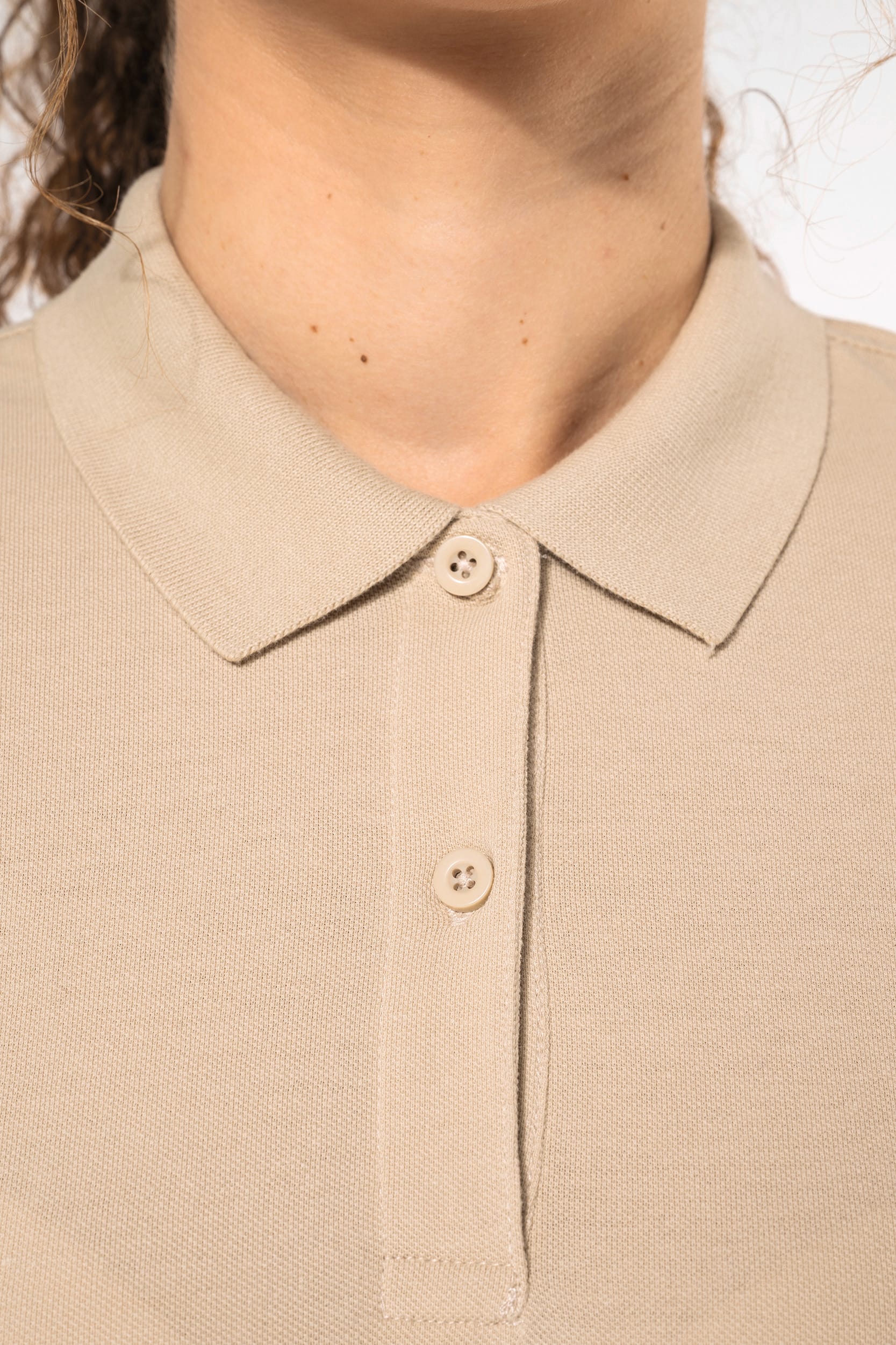 Polo piqué Bio180 mujer