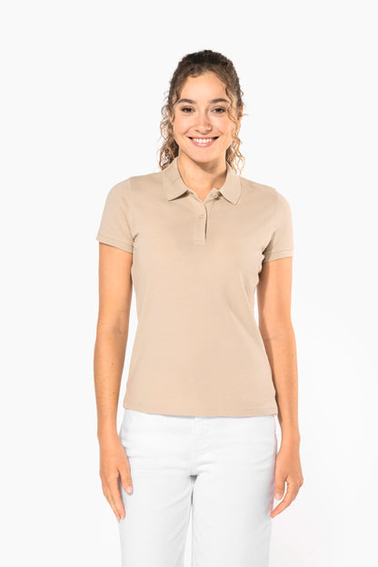 Polo piqué Bio180 mujer