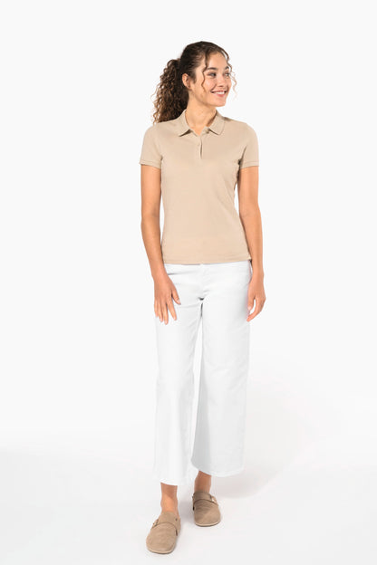 Polo piqué Bio180 mujer