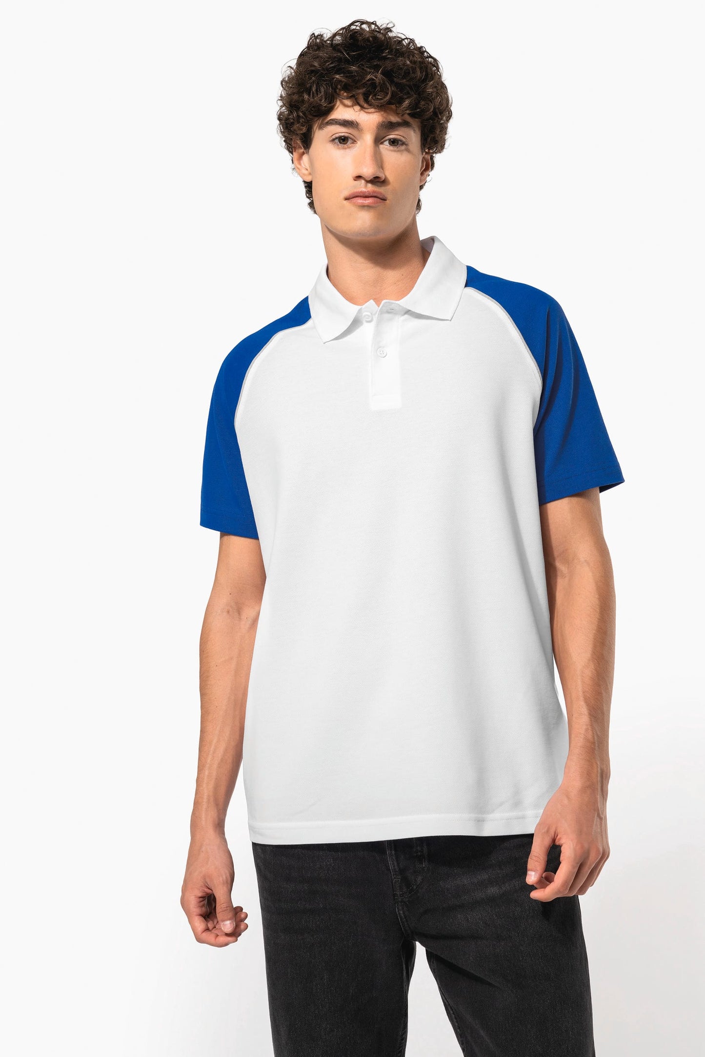 Polo baseball manga corta
