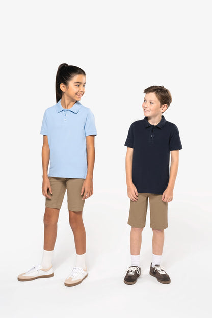 Polo manga corta infantil