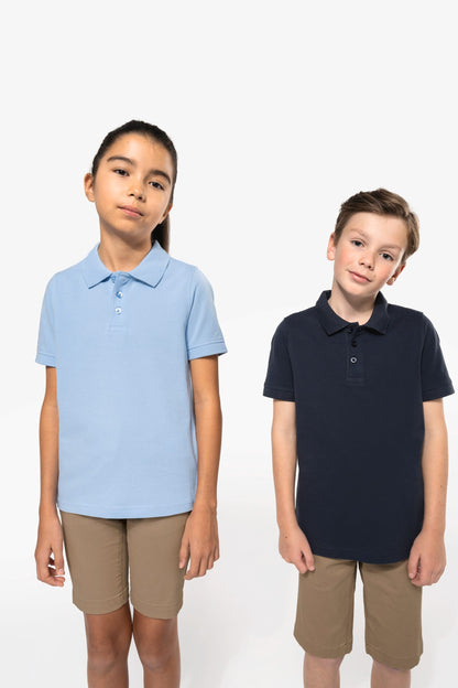 Polo manga corta infantil