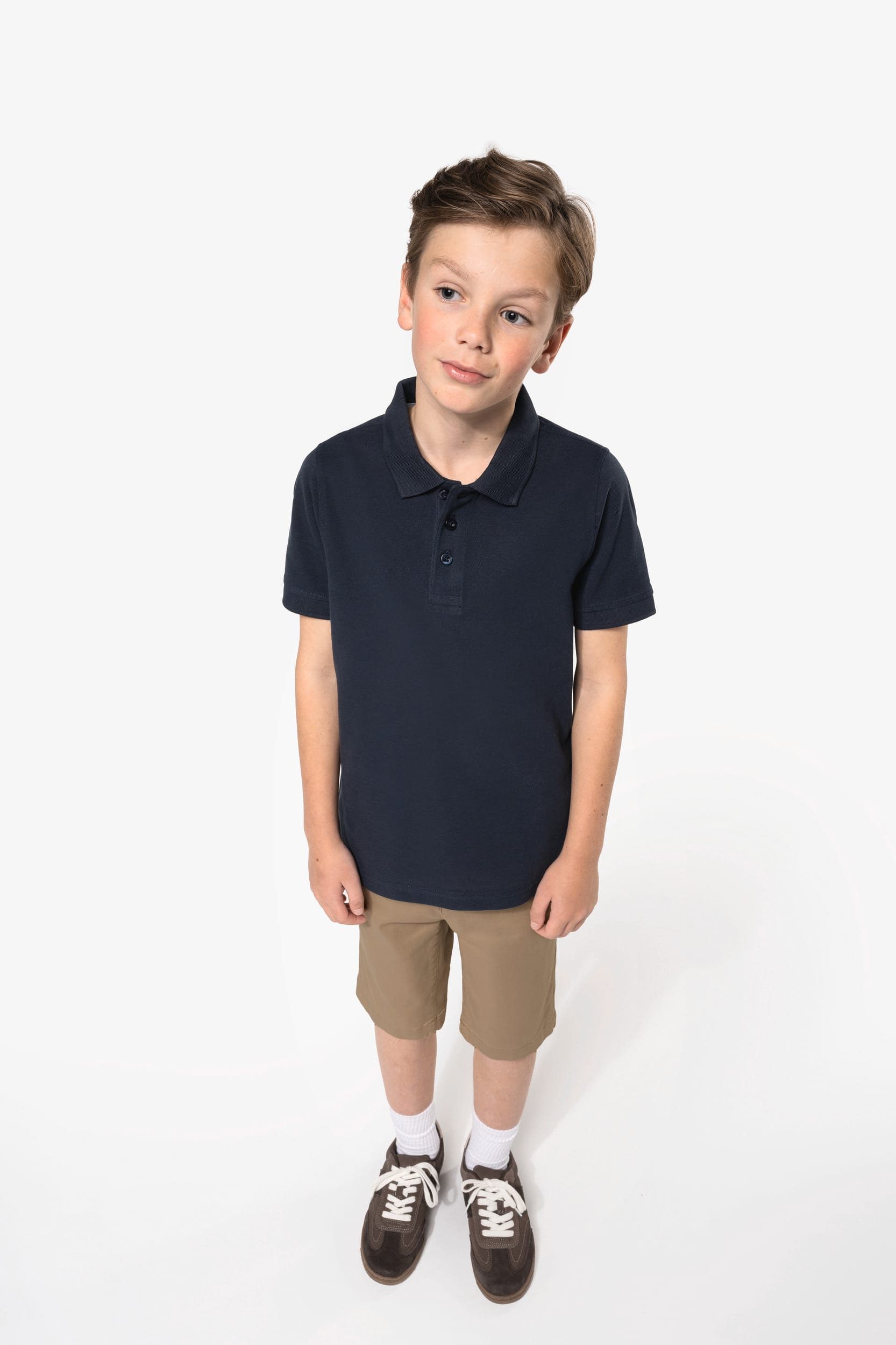 Polo manga corta infantil