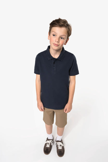 Polo manga corta infantil