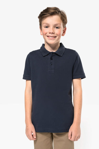 Polo manga corta infantil