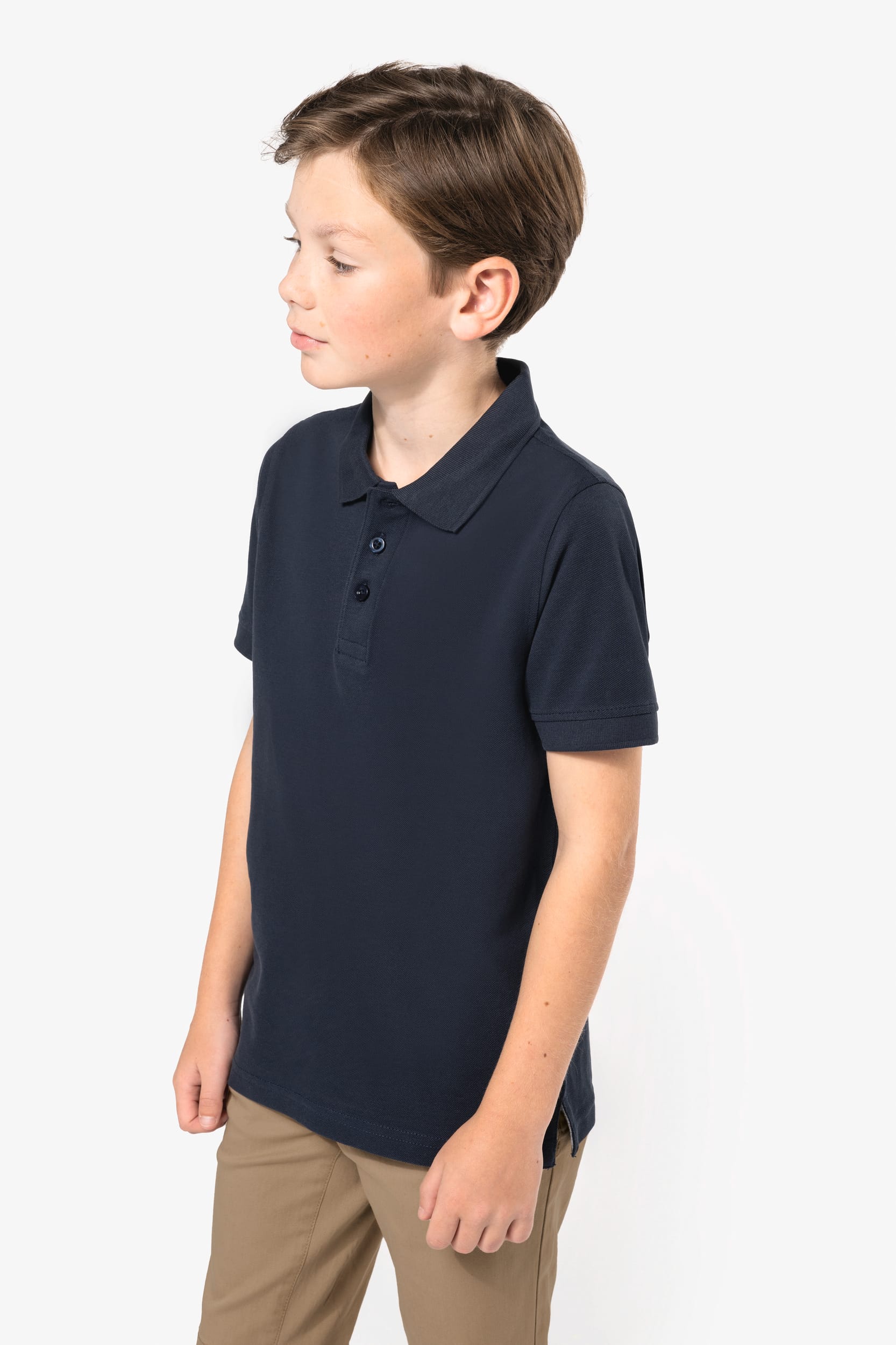 Polo manga corta infantil