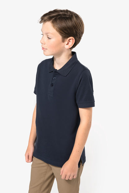 Polo manga corta infantil