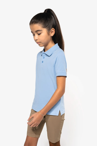 Polo manga corta infantil