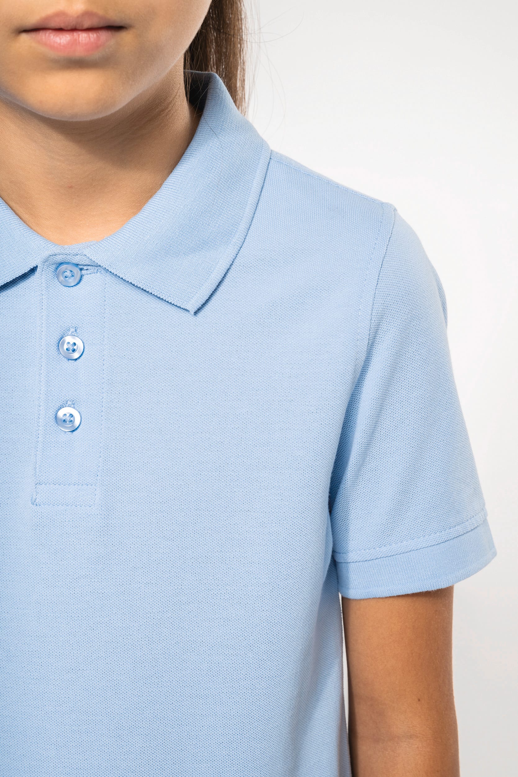 Polo manga corta infantil