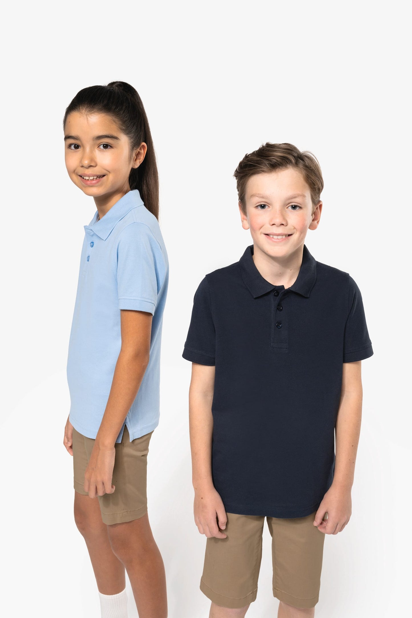 Polo manga corta infantil