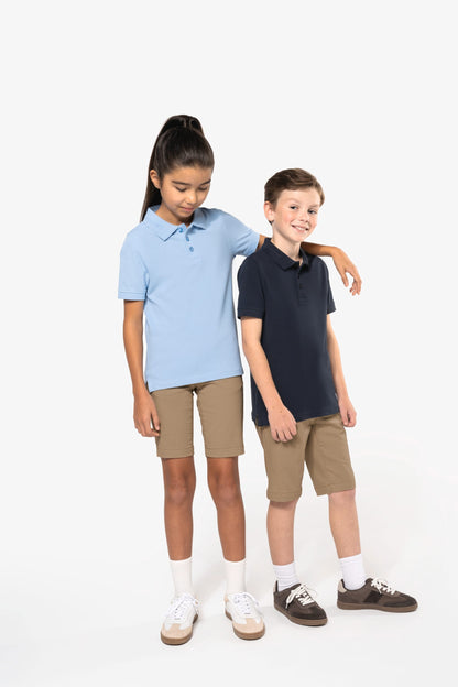 Polo manga corta infantil