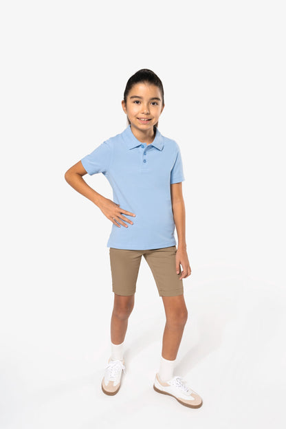 Polo manga corta infantil
