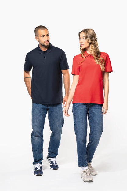 Polo de punto piqué unisex