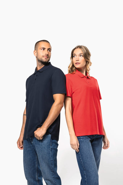 Polo de punto piqué unisex