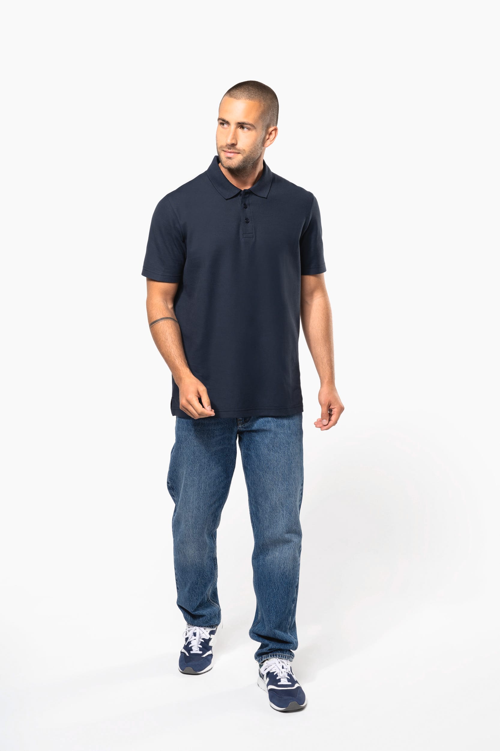 Polo de punto piqué unisex