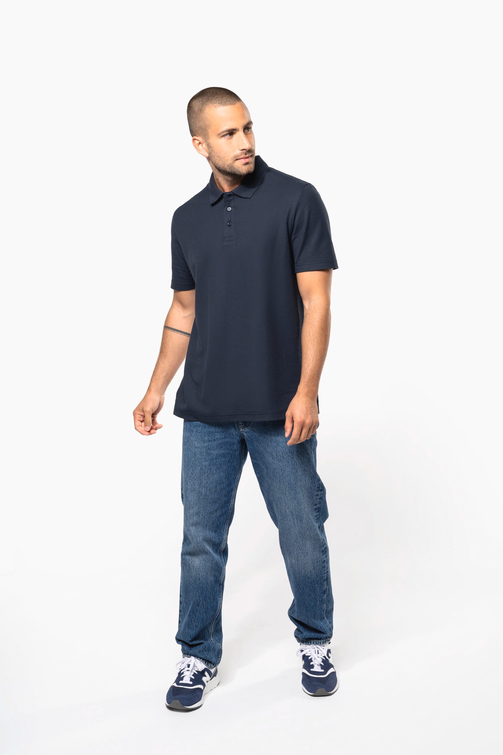 Polo de punto piqué unisex