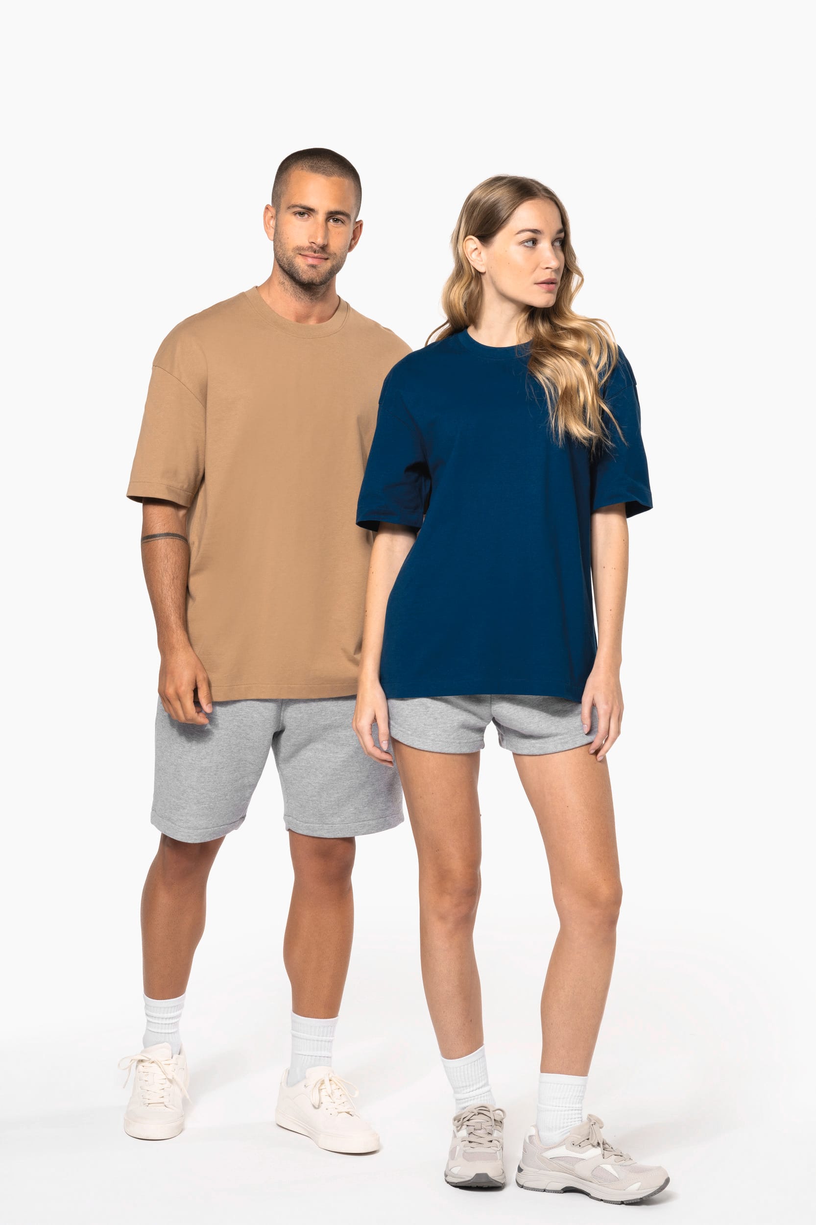 Camiseta oversize manga corta unisex
