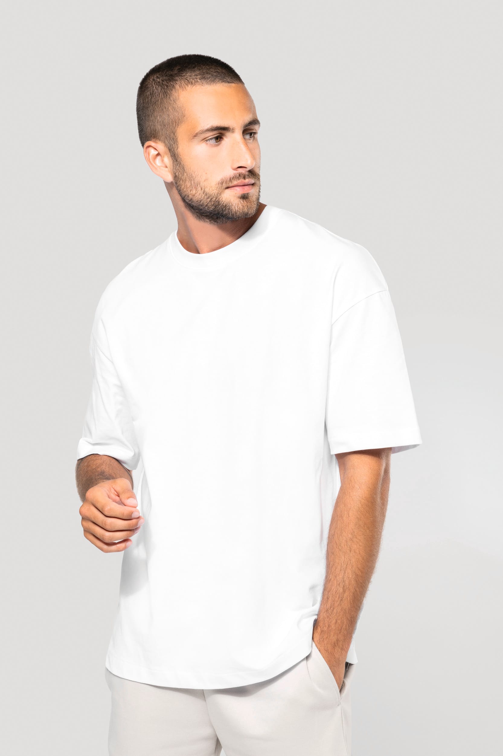 Camiseta oversize manga corta unisex