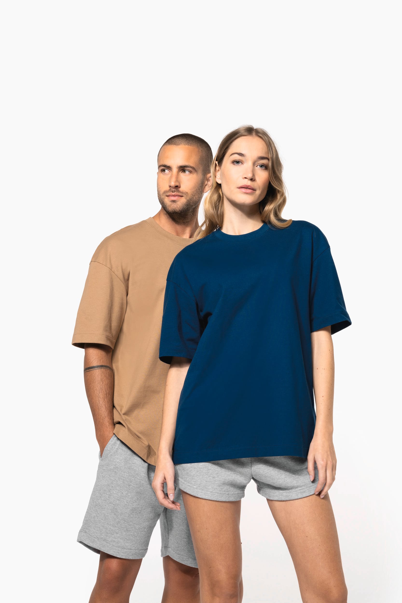 Camiseta oversize manga corta unisex