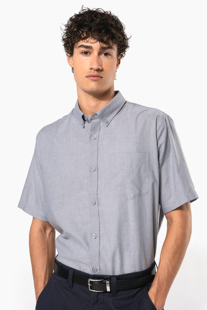 CAMISA OXFORD MANGA CORTA HOMBRE - K535