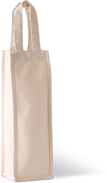 Bolsa para botella de algodón canvas