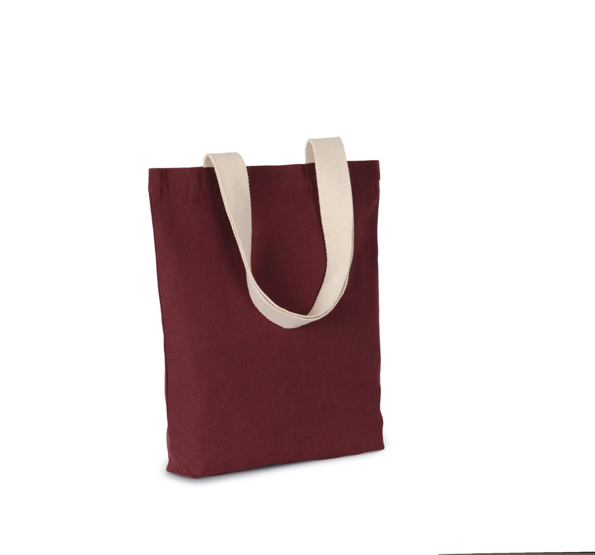 Bolsa shopper reciclada con fondo plano