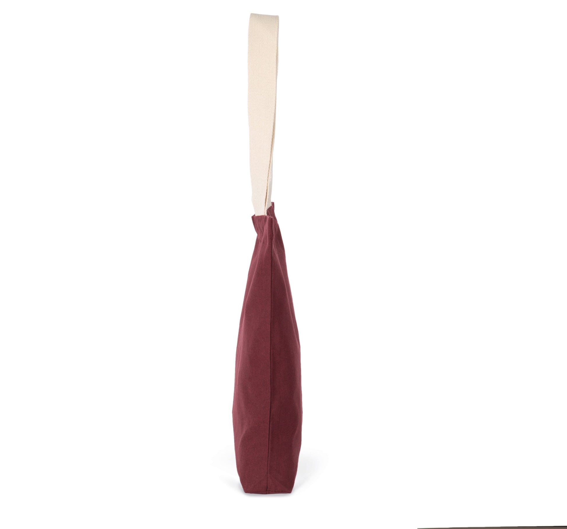 Bolsa shopper reciclada con fondo plano
