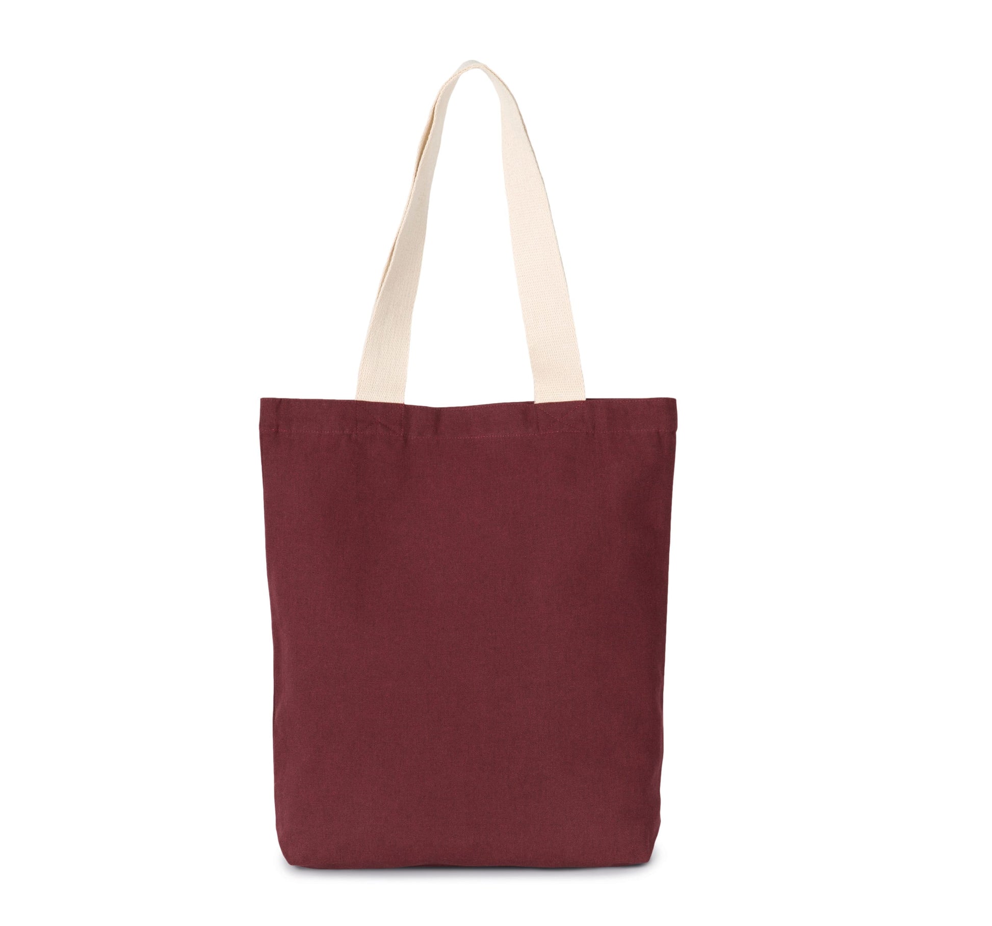 Bolsa shopper reciclada con fondo plano