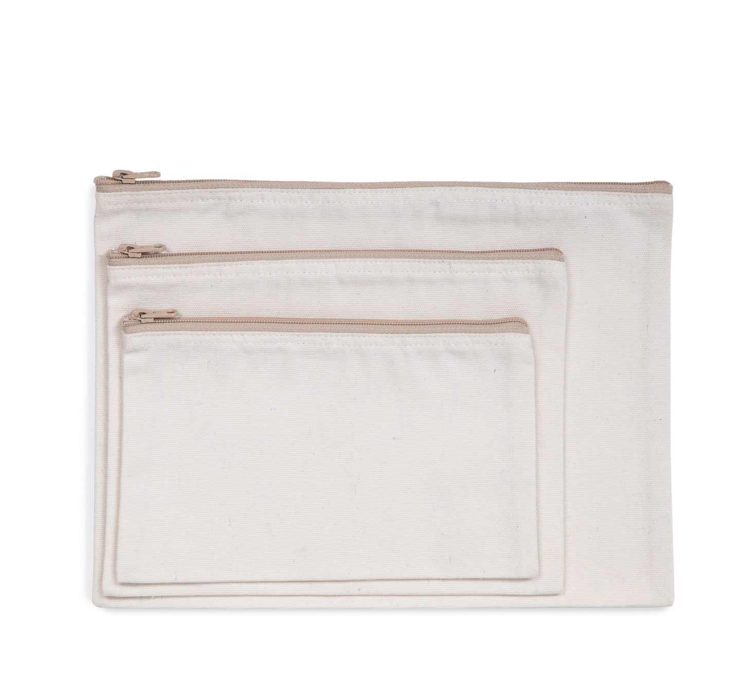 Estuche reciclado con cremallera