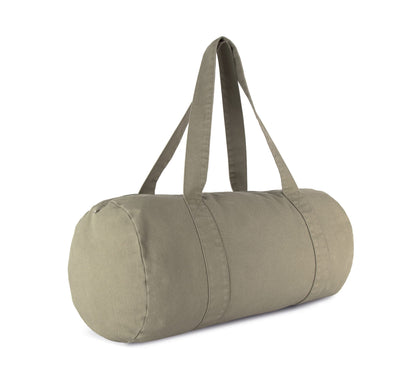 Bolsa cilíndrica de algodón orgánico