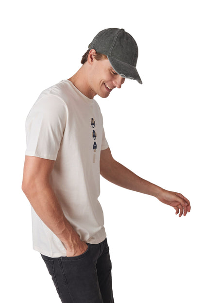 Gorra vintage efecto desgastado - 6 paneles